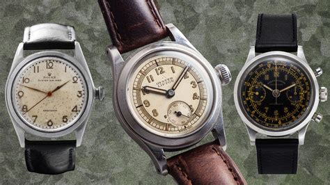 vintage rolex watches ww2